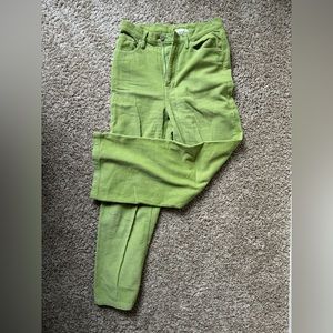 Urban Outfitters BDG Green Corduroy Pants